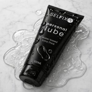 SELFIXA Water-Based Personal Lubricant Gel – 100ml | Aloe Vera | Non-Sticky Intimate Lubricant